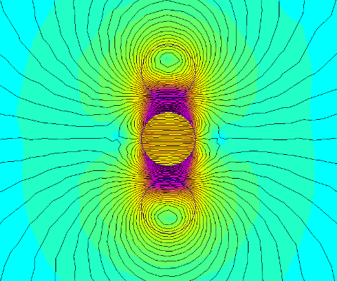Animation of Magnet and Coils.gif