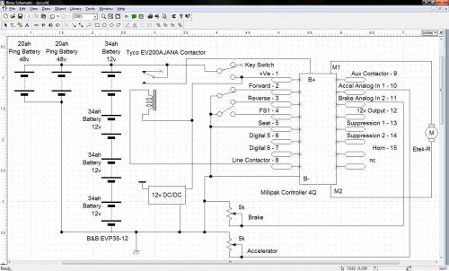 My EV wiring diagram - Sevcon Millipak | V is for Voltage electric vehicle  forum Remanufactured Control Module V is for Voltage