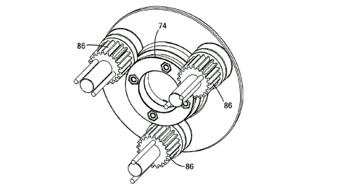 Animation Bearing Gear Motor Patent.gif