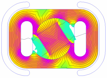 Animation Lavet Motor Cube Unequal Curves.gif