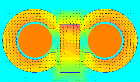 Animation Toroid Wheel Force vs Thickness.gif